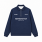 Áo Sweater Polo Nỉ Hai Da Manhattan