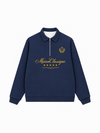 Áo Sweater Polo Nỉ Hai Da MaisonClassique