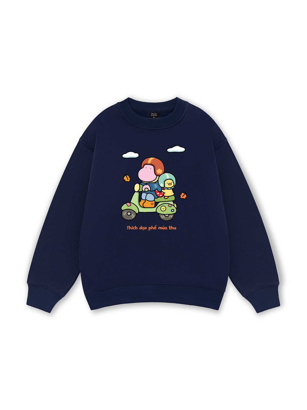 Thích Dạo Phố Mùa Thu Sweater