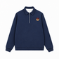 Áo Sweater Polo Nỉ Hai Da Basic Bear Red Hat