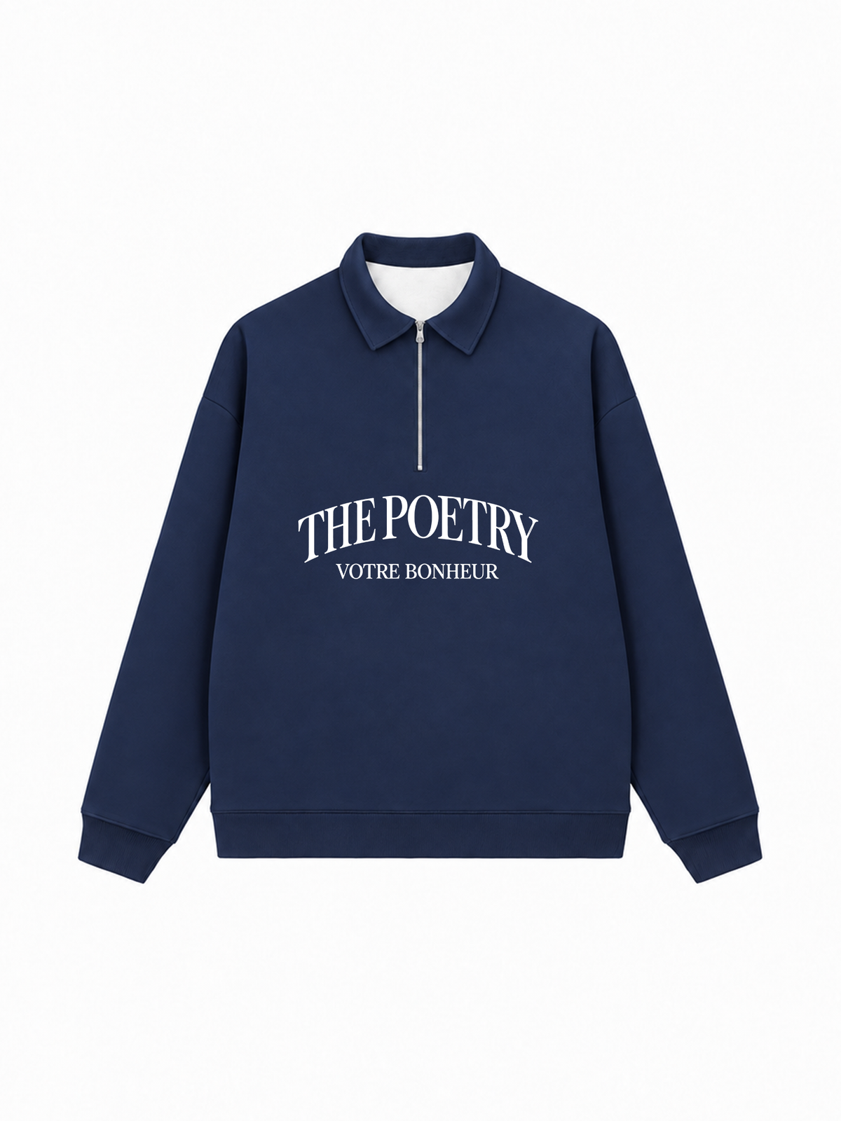 Áo Sweater Polo Nỉ Hai Da The Poetry