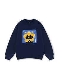 Black Cute Cat Sweater
