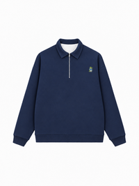 Áo Sweater Polo Nỉ Hai Da Sporty Croc