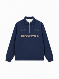 Áo Sweater Polo Nỉ Hai Da Brooklyn 8