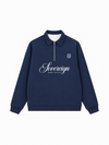 Áo Sweater Polo Nỉ Hai Da Sovereign
