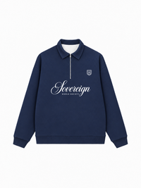Áo Sweater Polo Nỉ Hai Da Sovereign