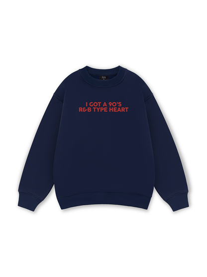 90's Heart Sweater