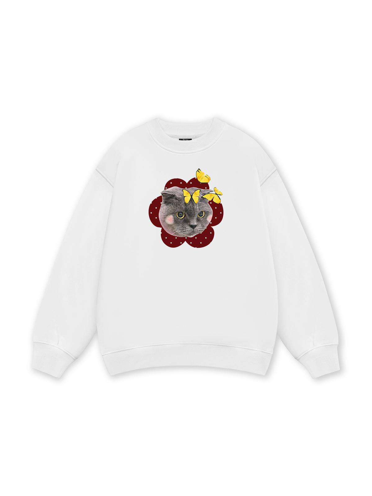 Floral Cat Sweater