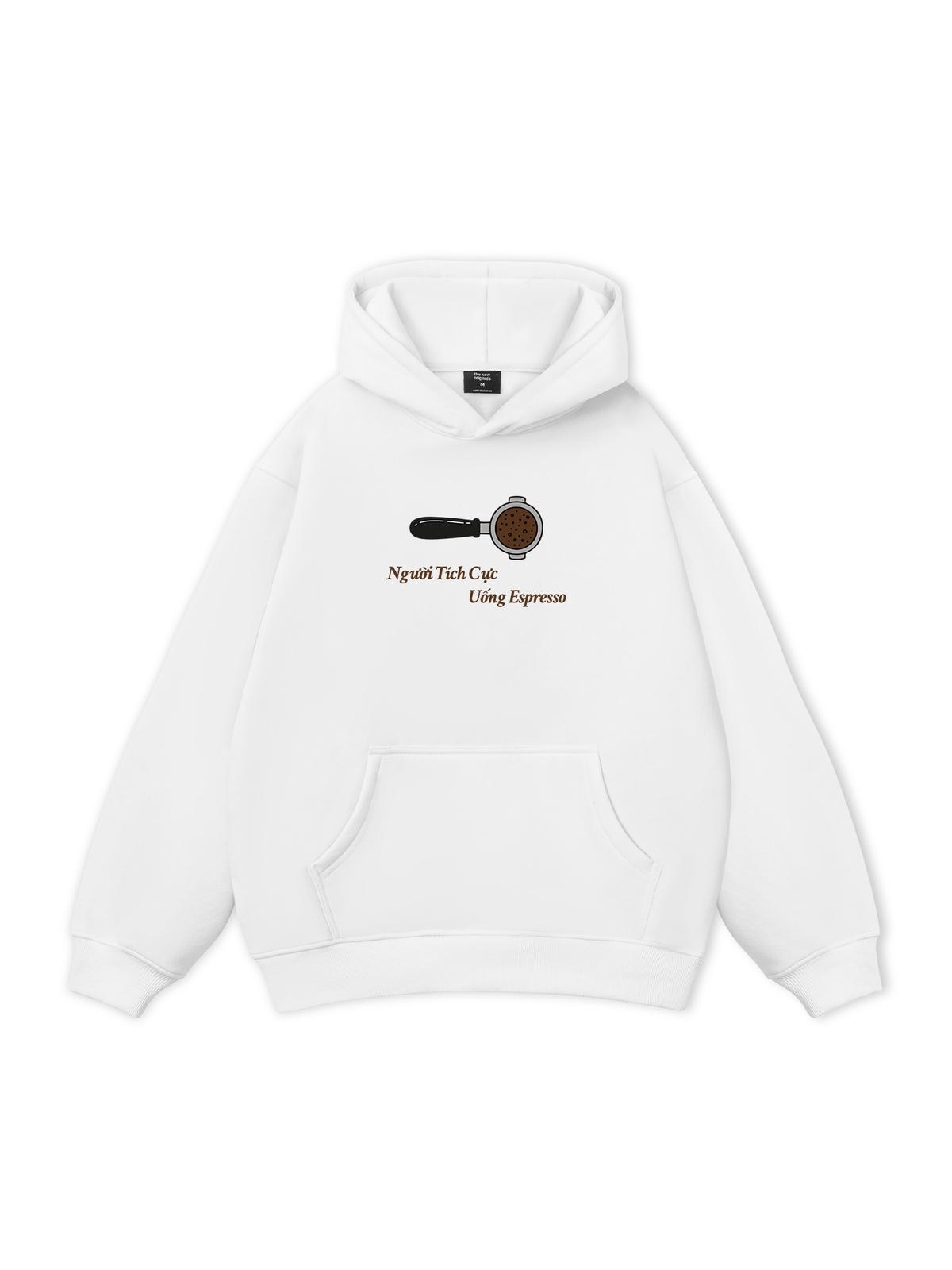 Người Tích Cực Uống Espresso Hoodie