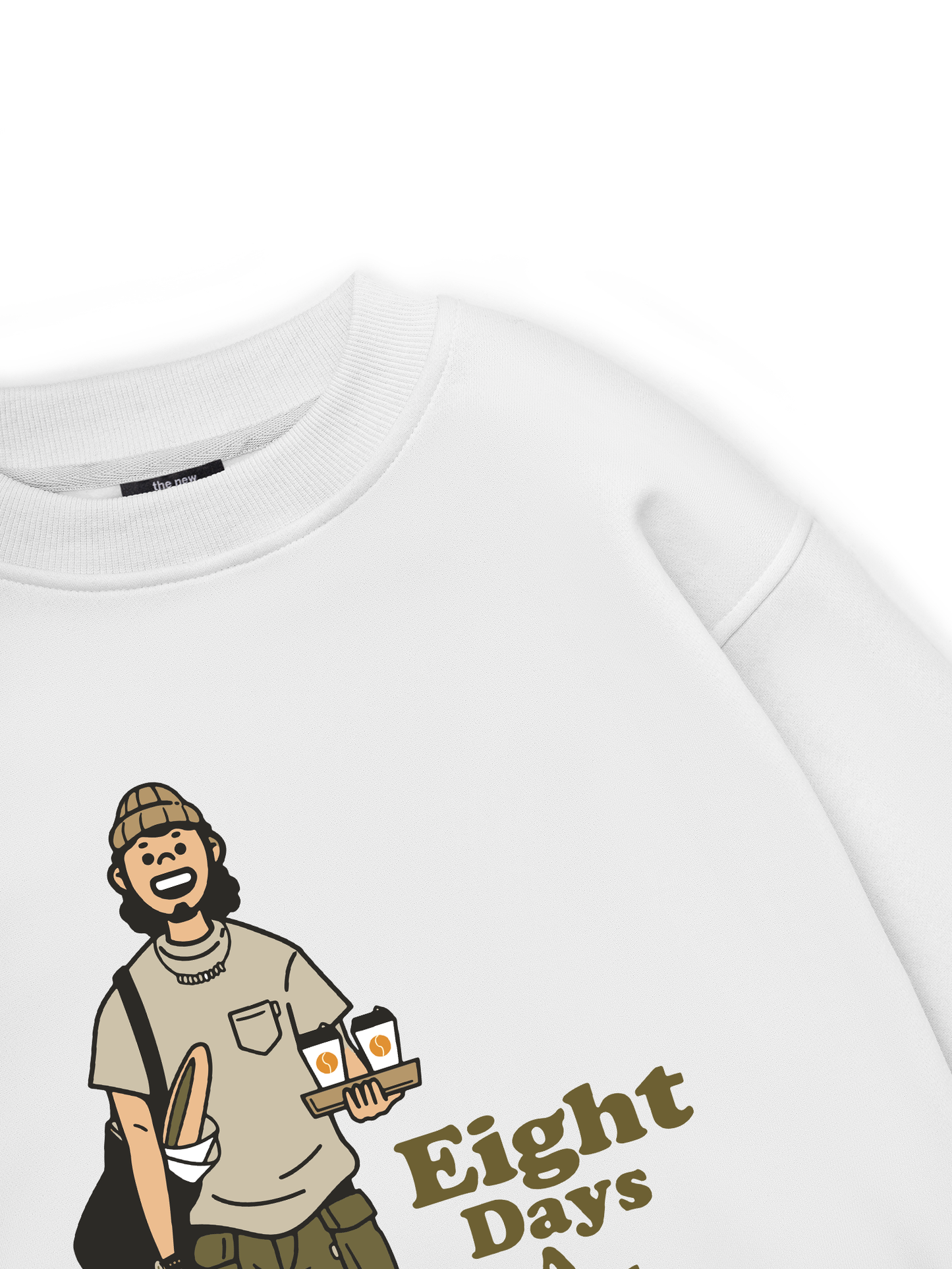 Go Out Coffee & Bread Sweater