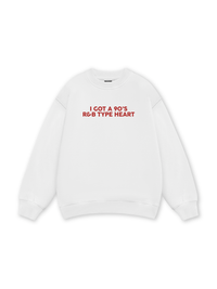 90's Heart Sweater
