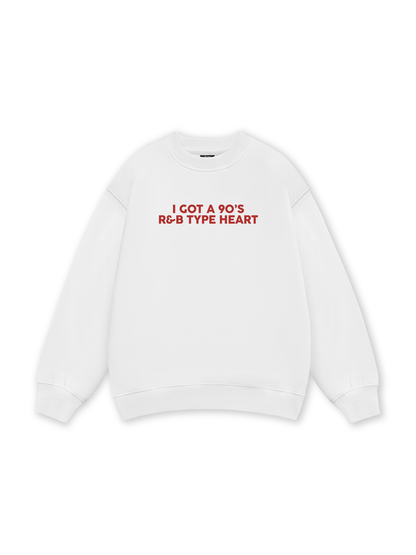 90's Heart Sweater