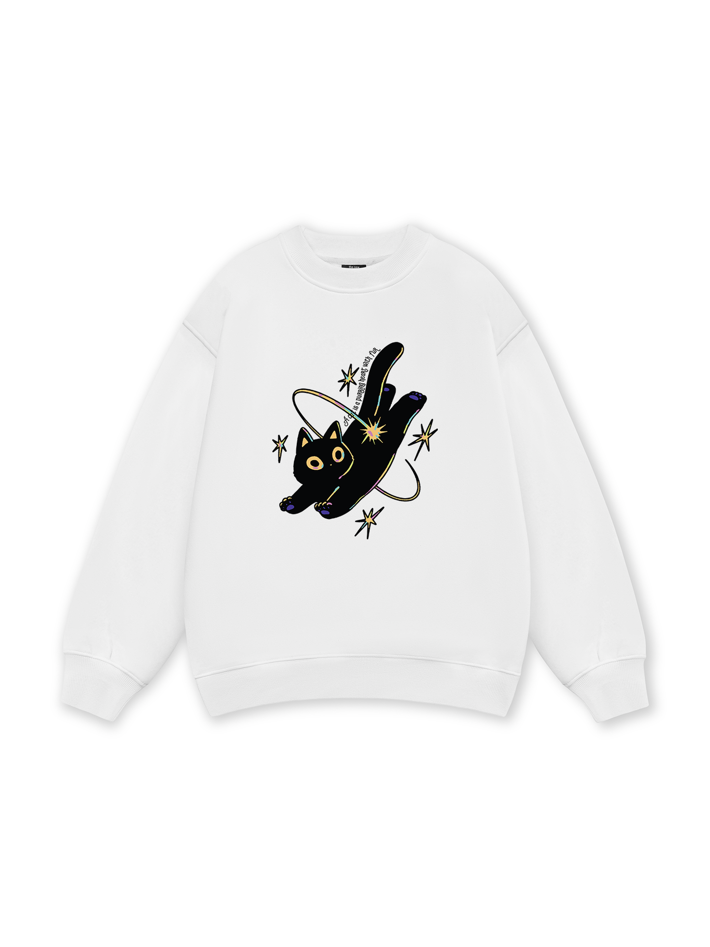 A Black Cat Sweater