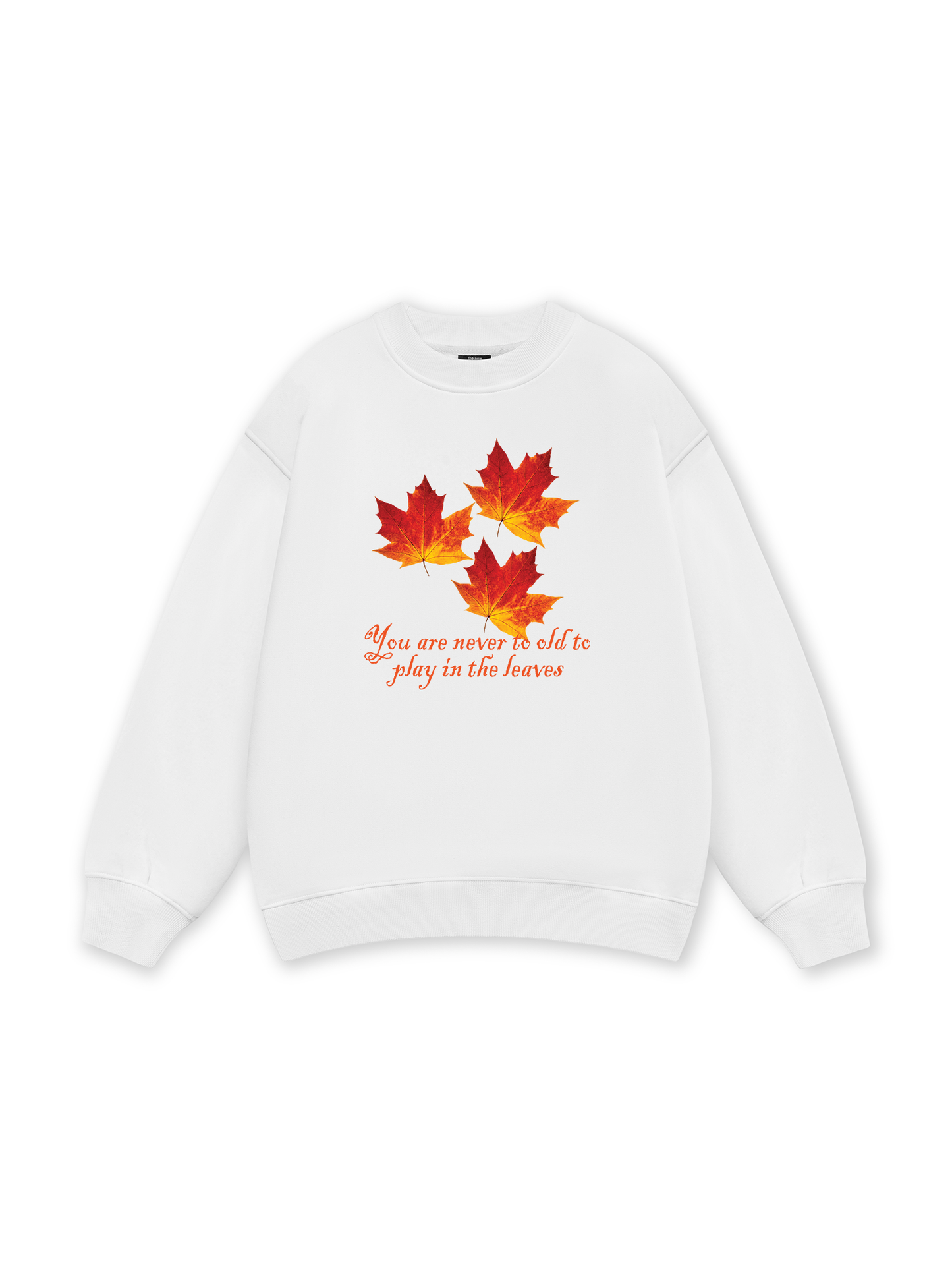 Autumn Play In The Leaves Sweater