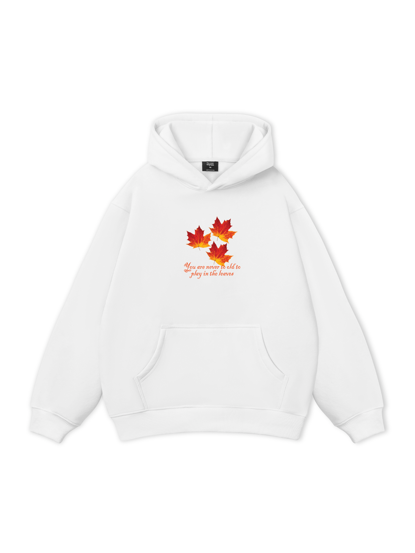 Autumn Play In The Leaves Hoodie