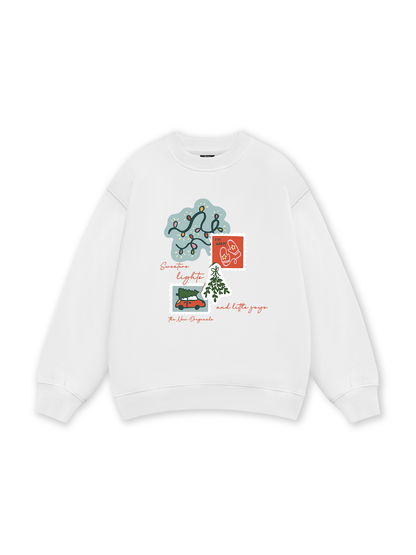 Sweater, lights, and little joy Sweater