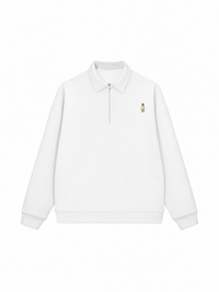 Áo Sweater Polo Nỉ Hai Da Bear