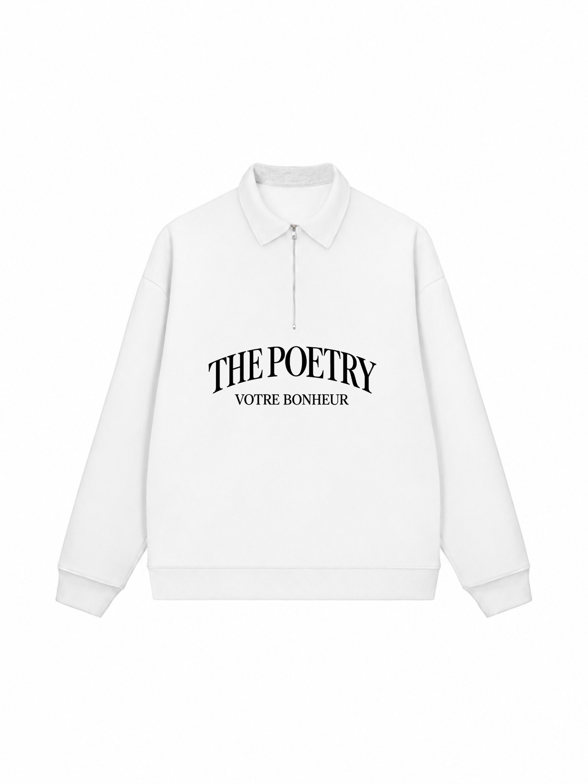 Áo Sweater Polo Nỉ Hai Da The Poetry