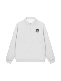 Áo Sweater Polo Nỉ Hai Da Belle Rive
