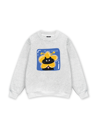 Black Cute Cat Sweater