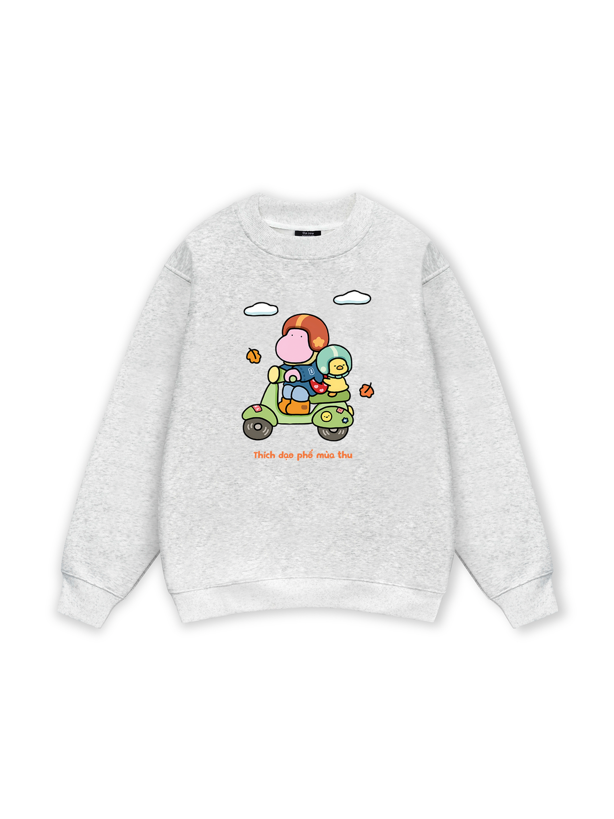Thích Dạo Phố Mùa Thu Sweater