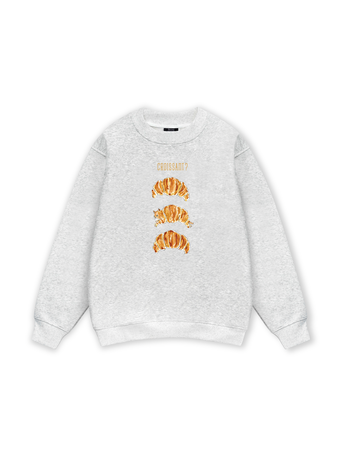 Croissant Cat Sweater