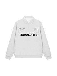 Áo Sweater Polo Nỉ Hai Da Brooklyn 8