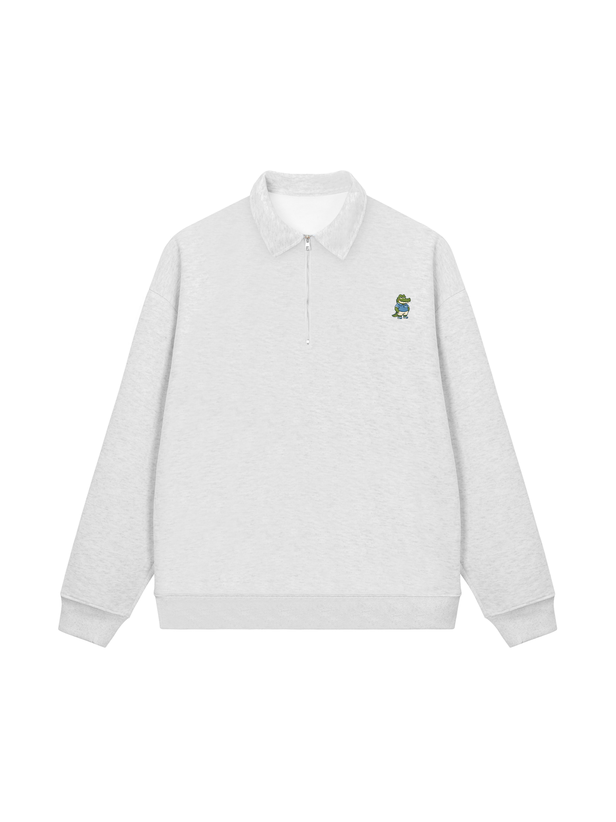 Áo Sweater Polo Nỉ Hai Da Sporty Croc