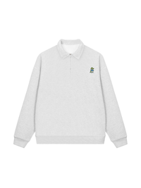 Áo Sweater Polo Nỉ Hai Da Sporty Croc