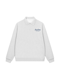 Áo Sweater Polo Nỉ Hai Da Sunset Society
