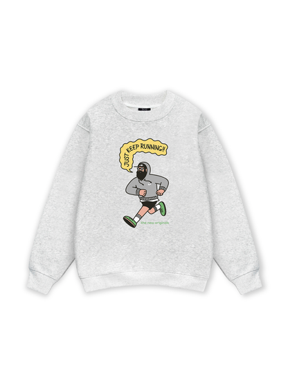 Just Keep Running Sweater