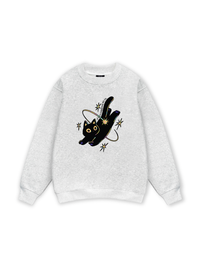 A Black Cat Sweater