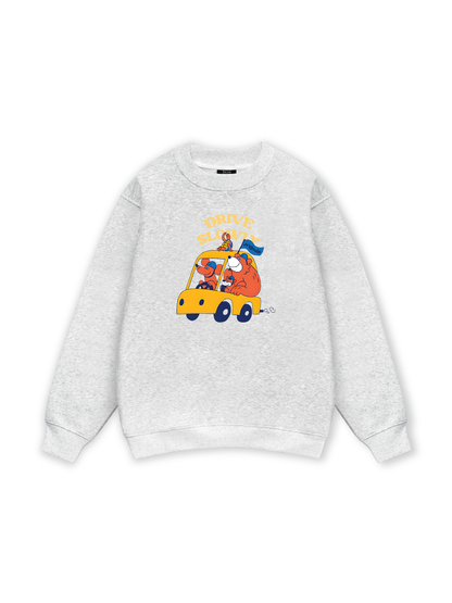 Drive Slowly Sweater