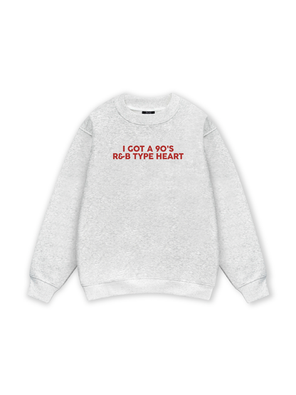 90's Heart Sweater