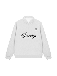 Áo Sweater Polo Nỉ Hai Da Sovereign