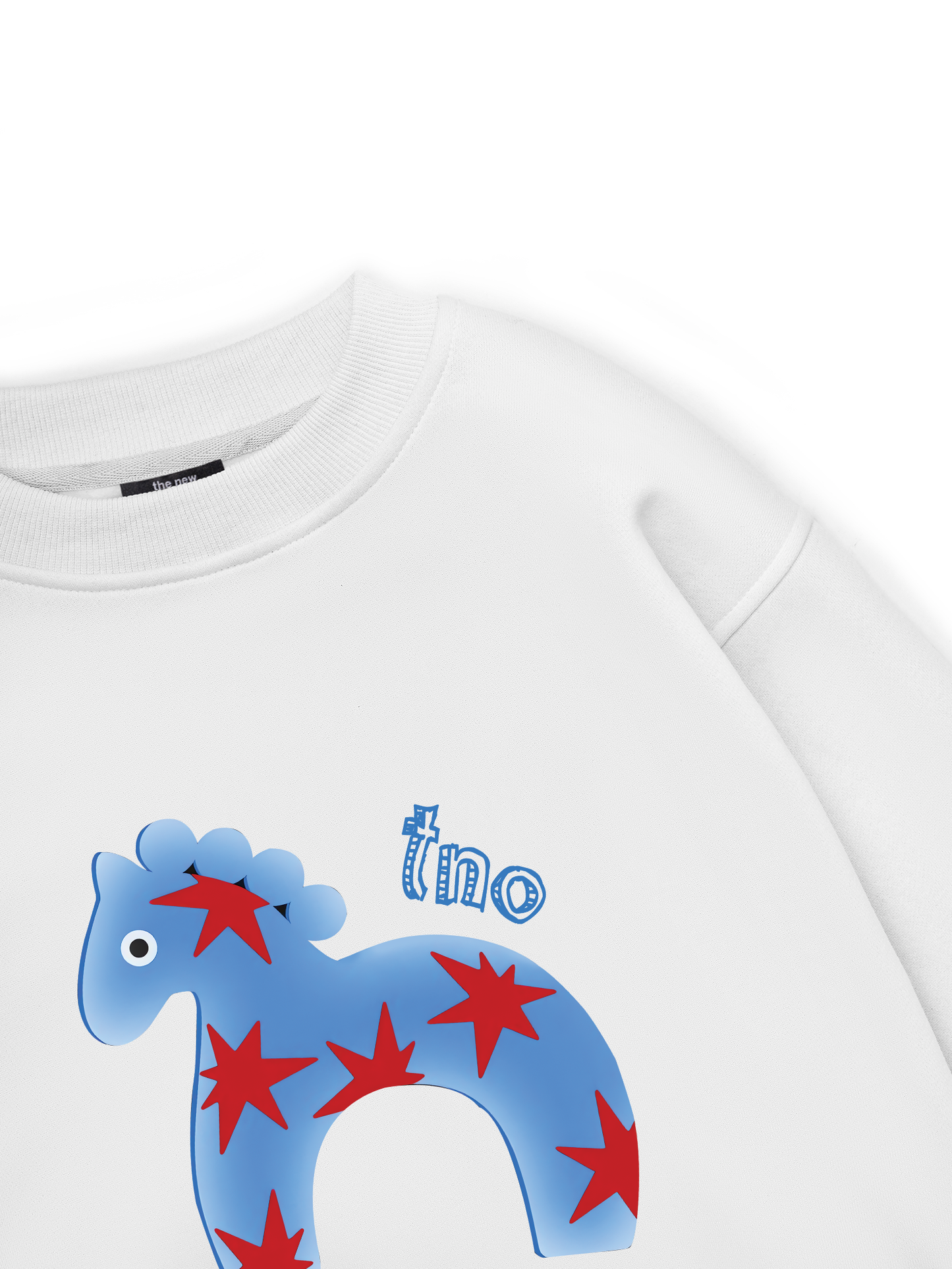 26 - Blue Horse Sweater