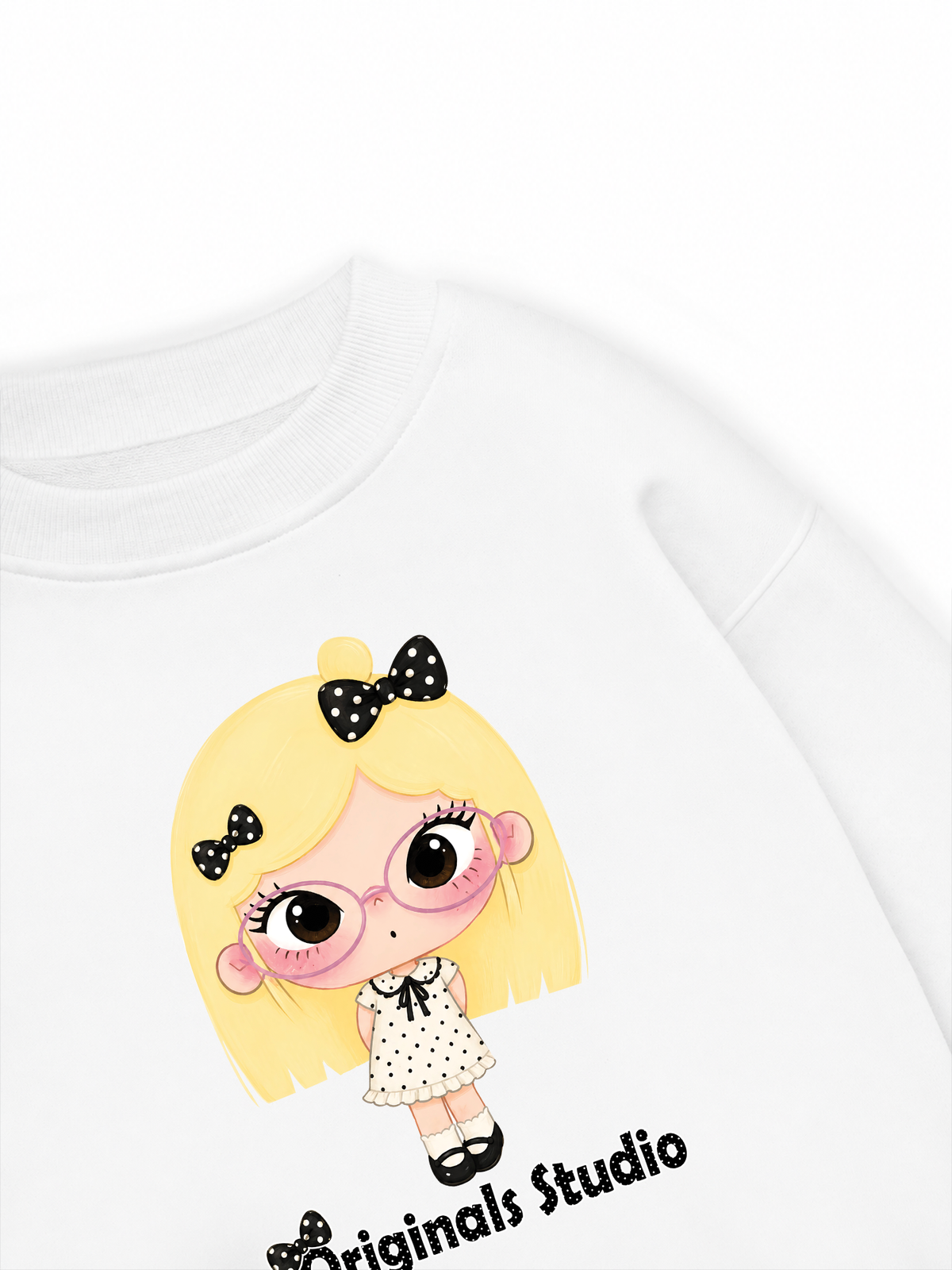 Cute Dotty Girl Sweater