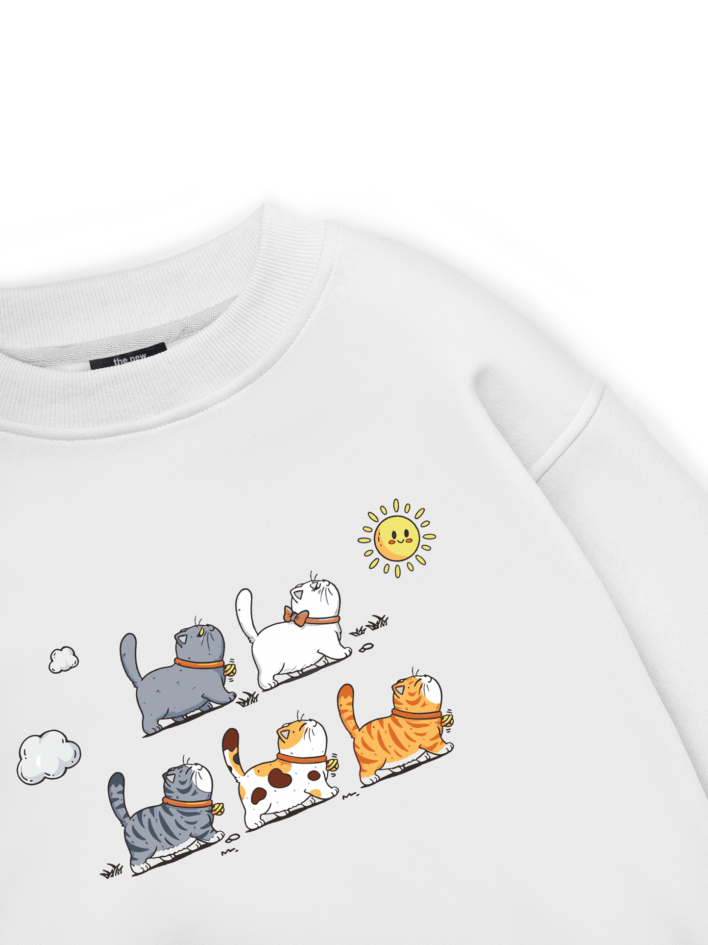 Cute Cat Go Outside Sweater