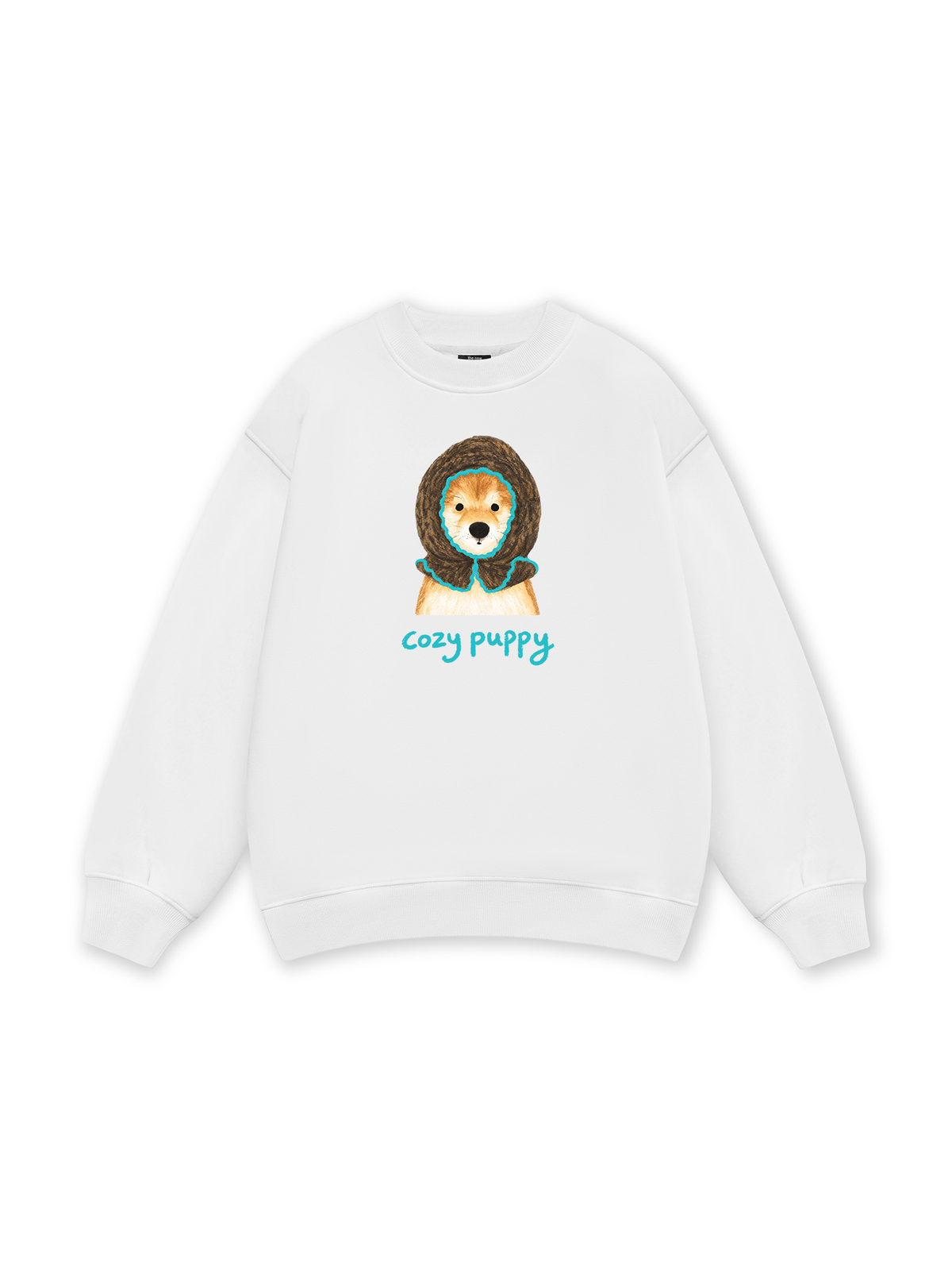 Blue Tiffany Cozy Puppy Sweater