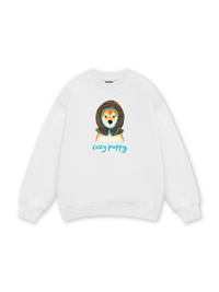 Blue Tiffany Cozy Puppy Sweater