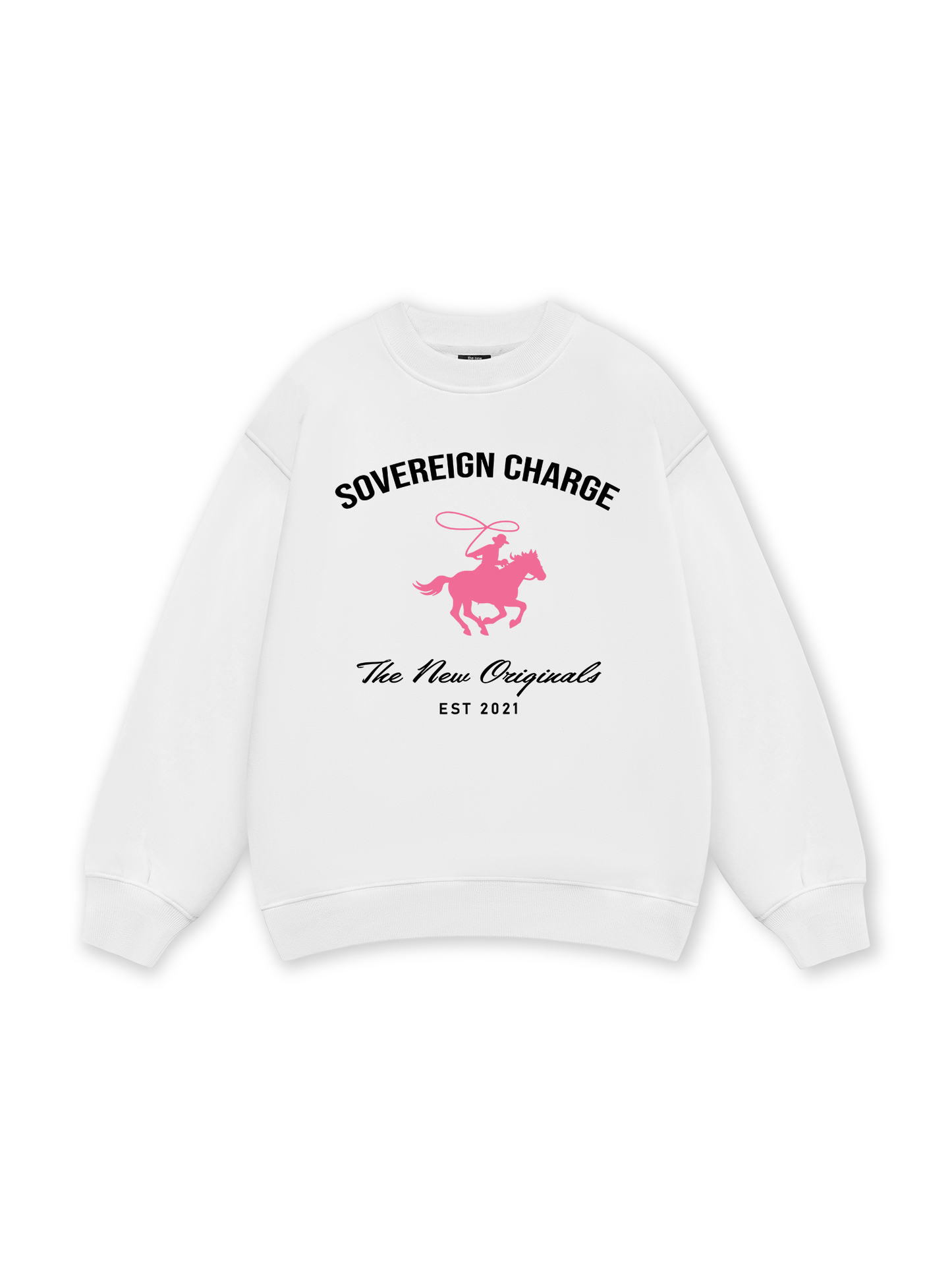 SOVERREIGN CHARGE PINK HORSE Sweater
