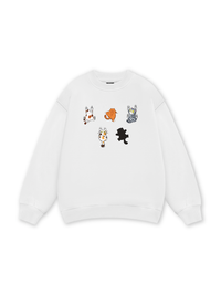 Cute Cat Team 1  Sweater