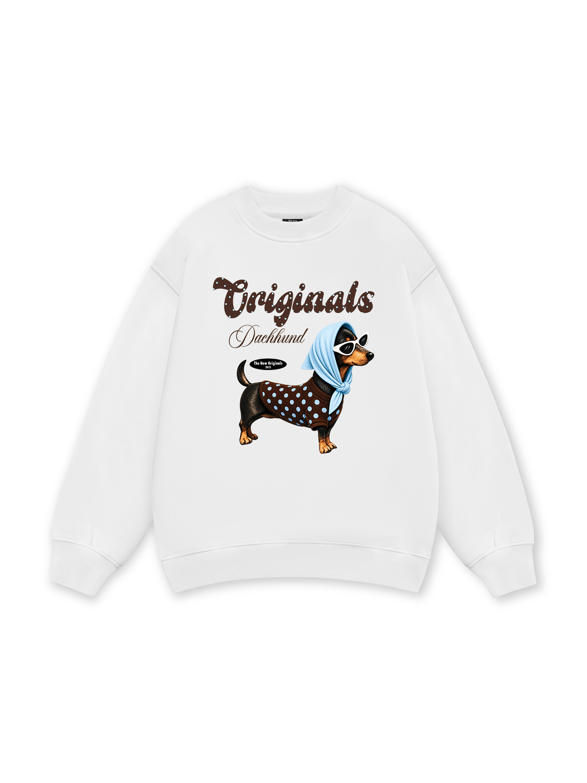 Polka Tiffany Dachhund Sweater