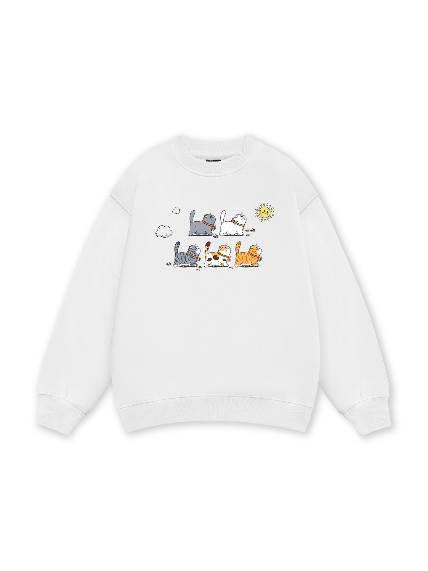 Cute Cat Go Outside Sweater