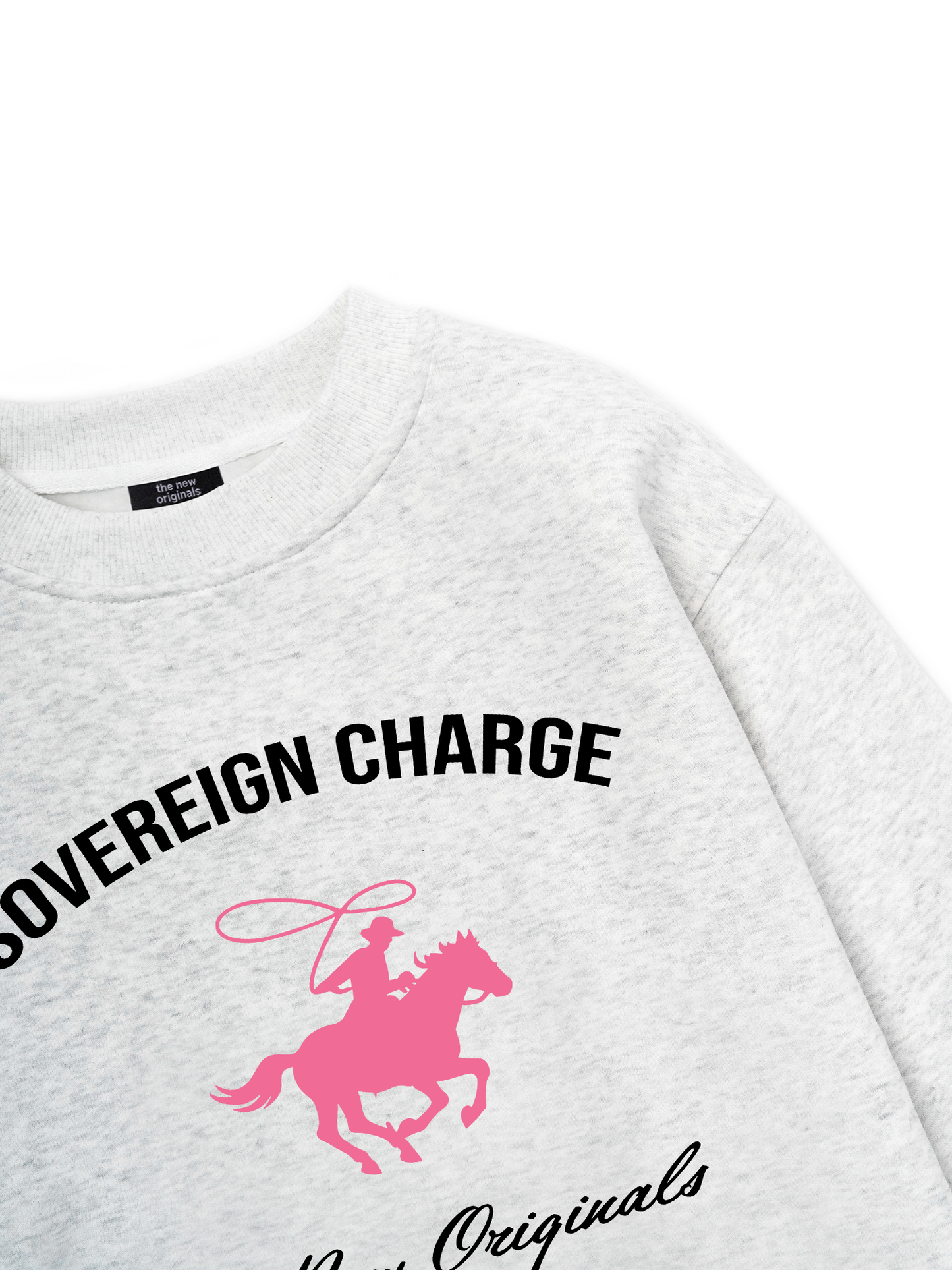 SOVERREIGN CHARGE PINK HORSE Sweater