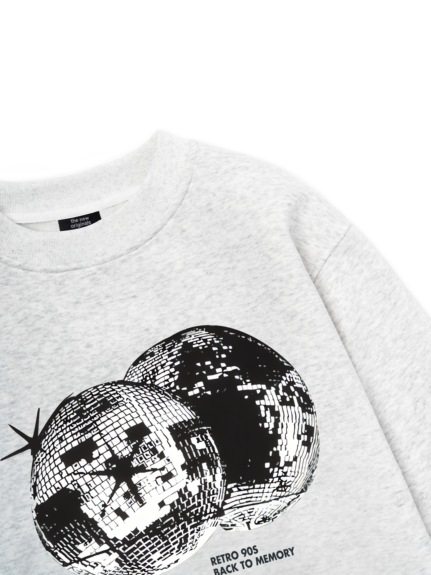 Retro 90s Disco Ball  Sweater