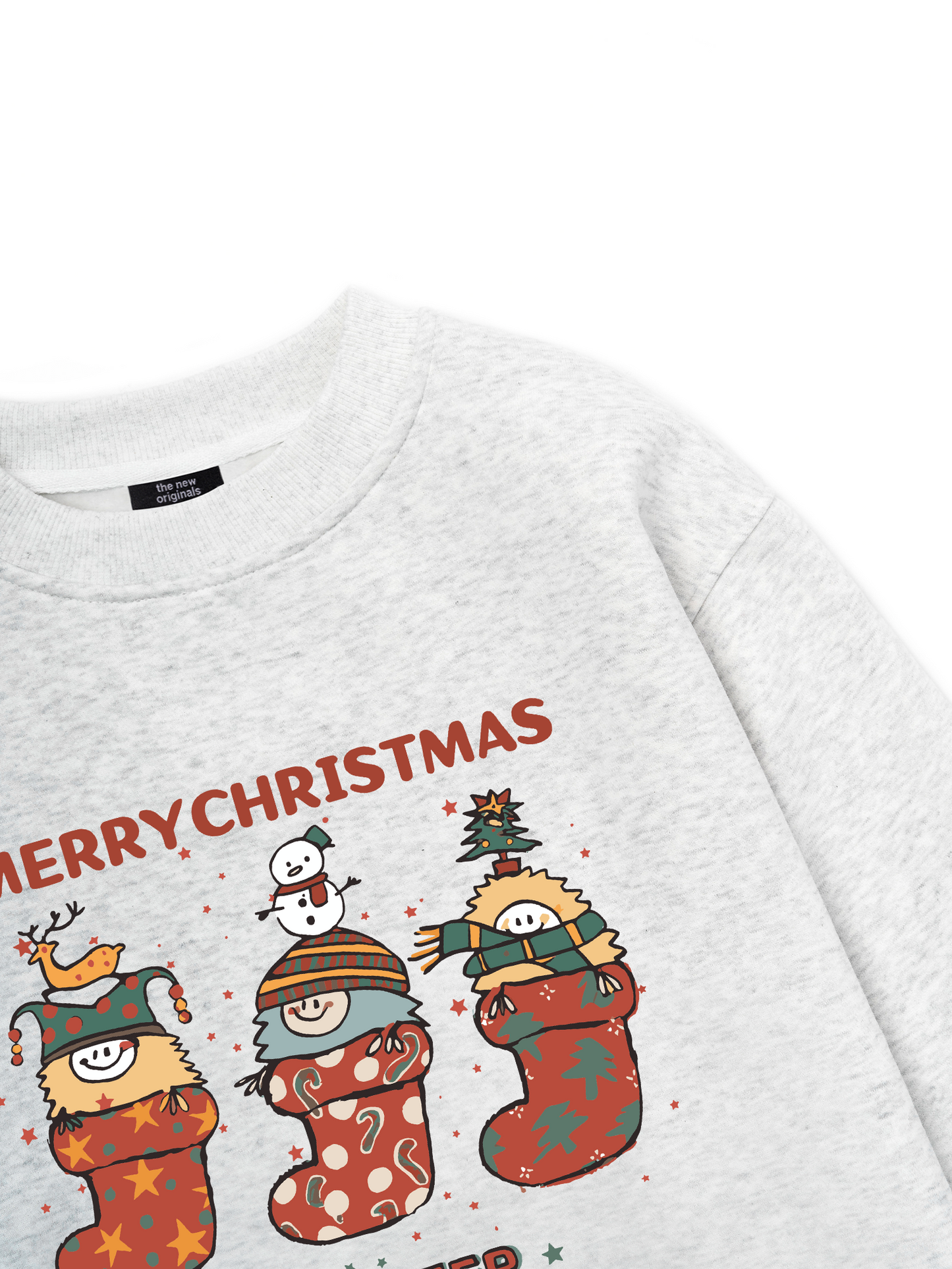 Winter Christmas Socks Sweater