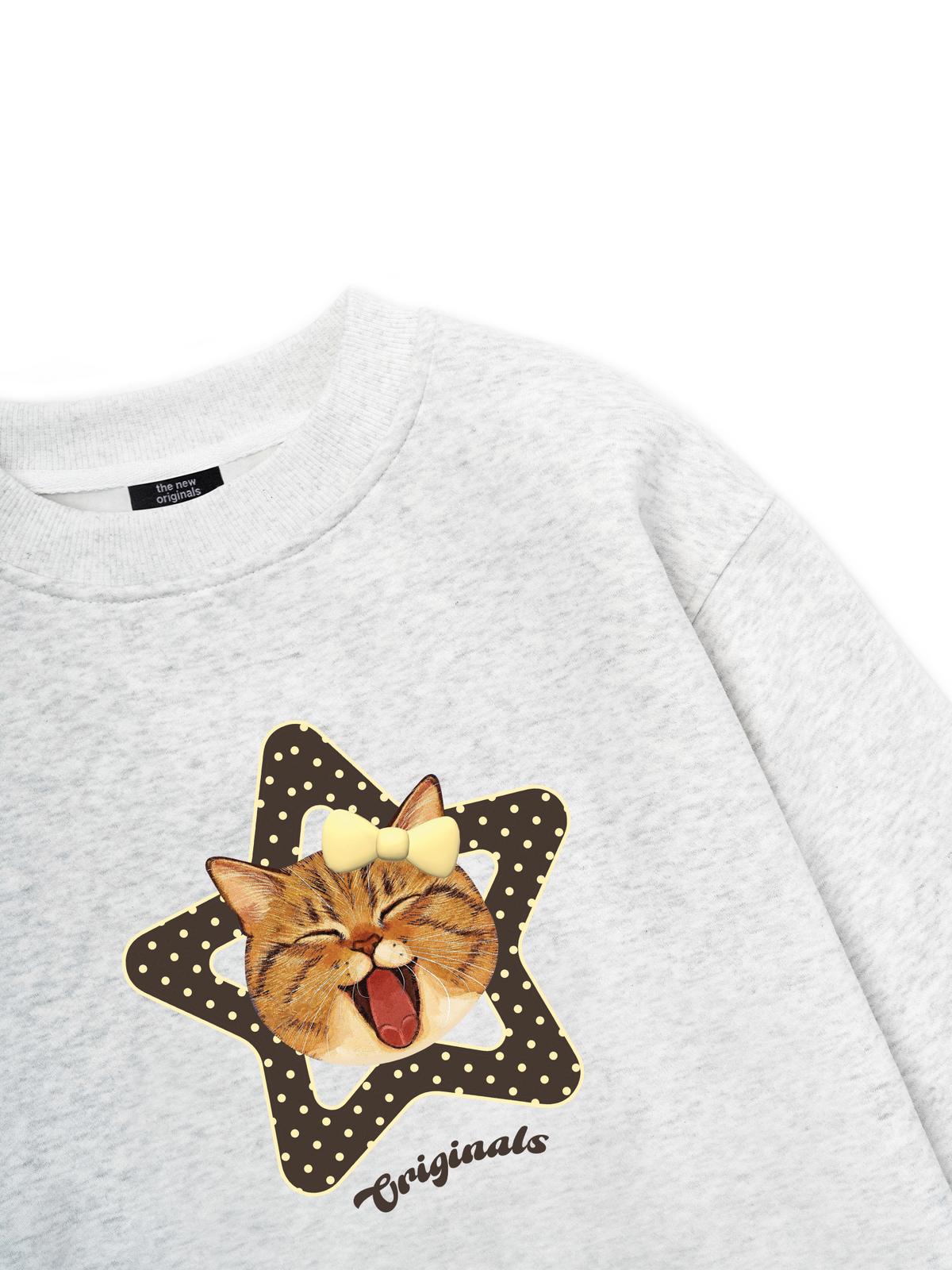 Cutie Girrl Star Meow Sweater
