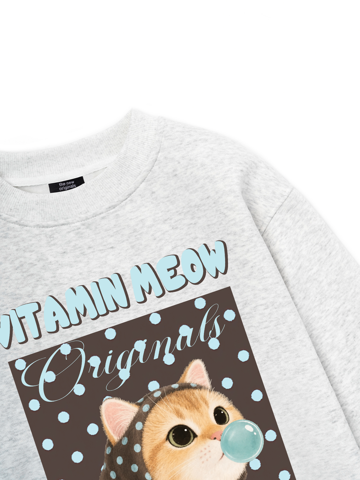 Vitamin Meow Blue Tiffany Sweater