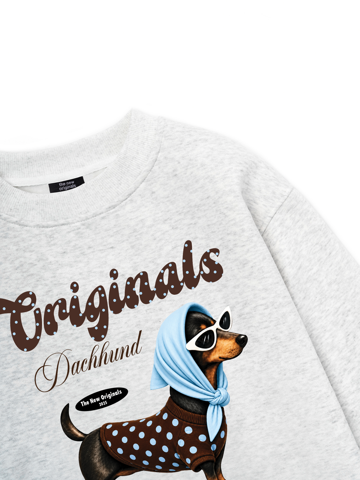 Polka Tiffany Dachhund Sweater
